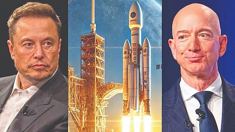 New Glenn rocket launch