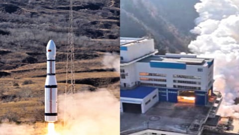 china new experiments for low cost moon mission