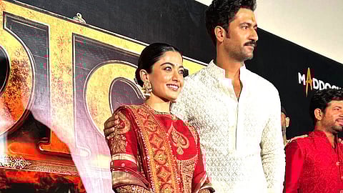 Rashmika Mandanna - Vicky Kaushal ChhaavaTrailer