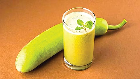 health benefits of bottle gourd in winter