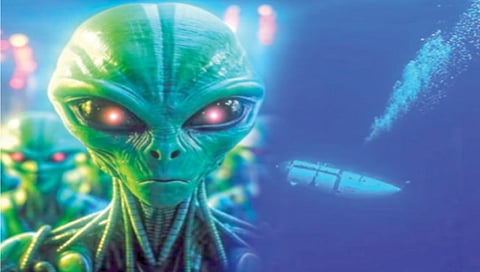 Alien lair at the bottom of the ocean?