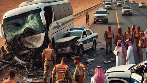 Saudi Arabia Road Accident