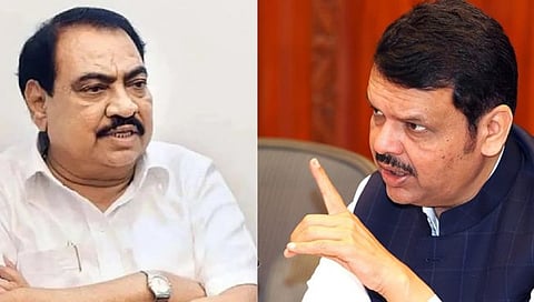 Eknath Khadse met Devendra Fadnavis