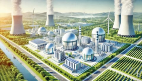 Target to reach 100 gigawatts of nuclear power generation capacity by 2047