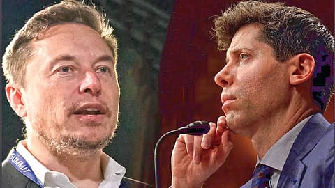 Sam Altman vs Elon Musk AI industry rivalry