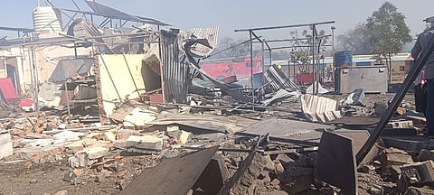 Major explosion at an ammunition company in Kotwalbaddi, Katol taluka, two people died