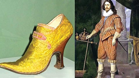 उंच टाचेचे चप्पल मुळात बनले होते पुरुषांसाठी!
