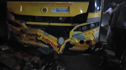 Kolhapur bus Accident