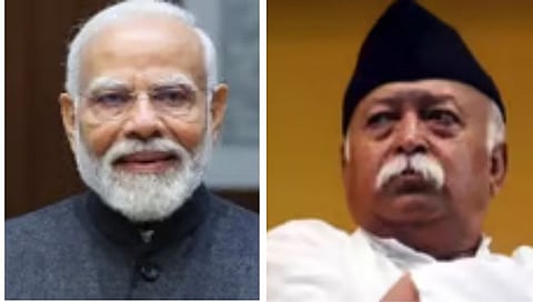 PM Modi - Mohan Bhagwat