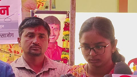 Hunger strike protest today at Massajog