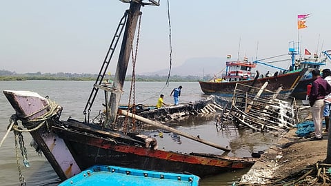Alibag Boat Fire