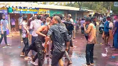 Kudal Holi celebration