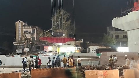 Karad Highway Beam Collapse