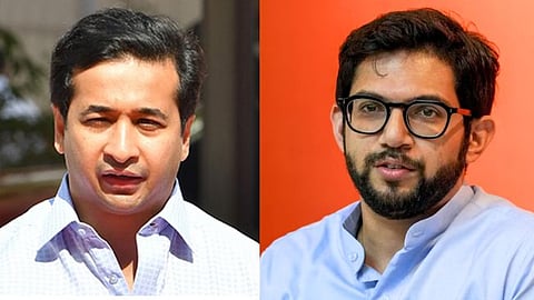 नितेश राणे-आदित्य ठाकरे