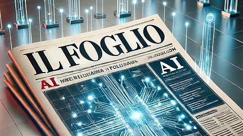 IL Foglio publishes AI-generated newspaper