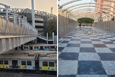 Wankhede North Foot Over Bridge opens for public use