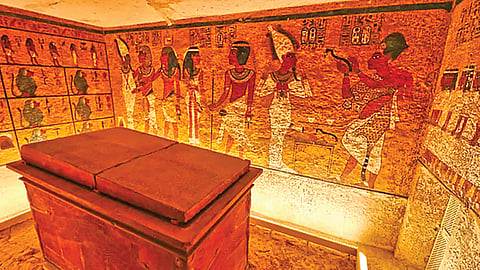 तुतानखामेनच्या मकबर्यात ‘ओसिरिस जागृती’ विधीचे पुरावे