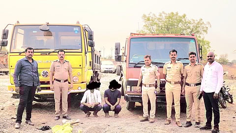 Godavari illegal mining