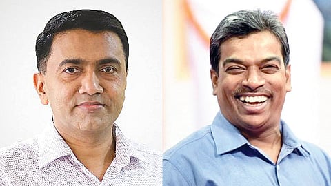 cm pramod sawant, damu naik, viswajit rane summoned to delhi
