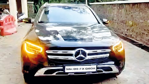 luxury car of AS Traders agent seized in pune