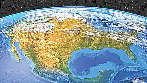 ancient tectonic plate