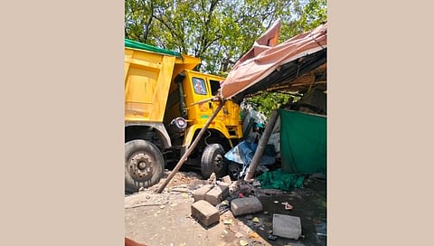 Gorewada Road accident