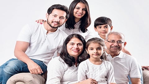 daughters right on HUF property