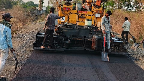 recycled plastic road construction