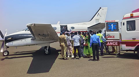 Latur Babasaheb Manohare airlifted to Mumbai