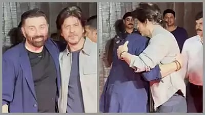 Actor sunny deol work with shahrukh khan