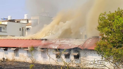 Jeur post office fire incident