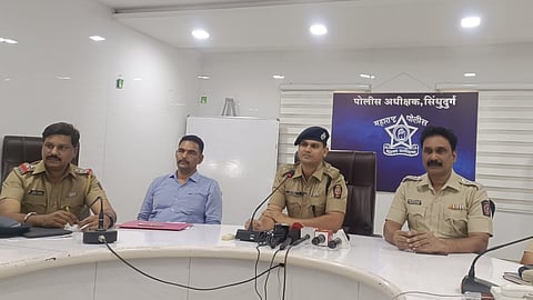 Sindhudurg Police press conference