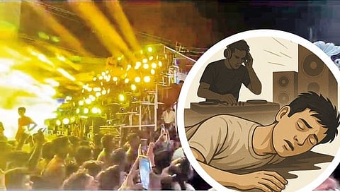 Youth dies due to DJ's noise