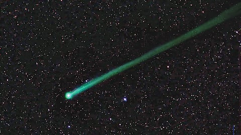 Swan comet explosion