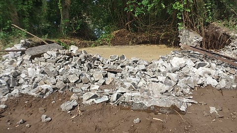 Jackwell Collapse in Mugli village