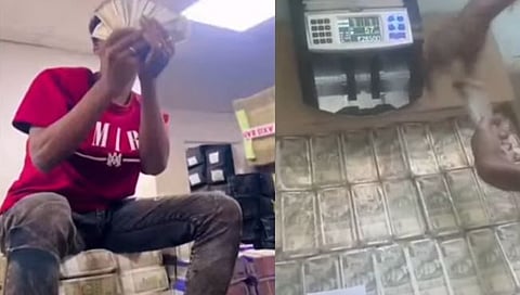 fake currency notes advertise