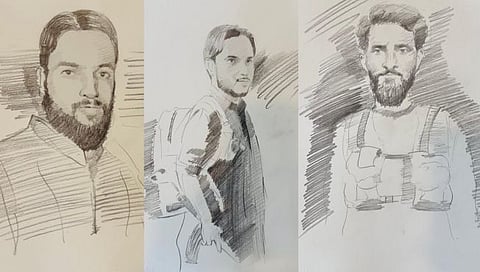 Pahalgam terrorist attack | 26 निष्पाप नागरिकांची हत्या करणारे हेच 'ते' तीन दहशतवादी; रेखाचित्रे जारी