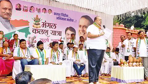 mangal-kalash-yatra-begins-from-panhala-by-hasan-mushrif