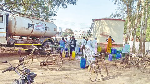 Satara district water crisis