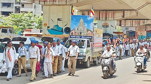 Mahabodhi temple protest