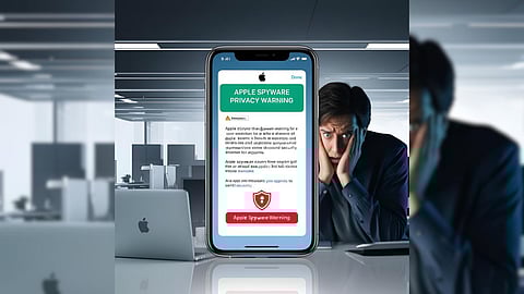 Apple Spyware Warning