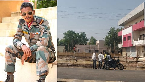 Sachin Vananje's funeral in Degloor