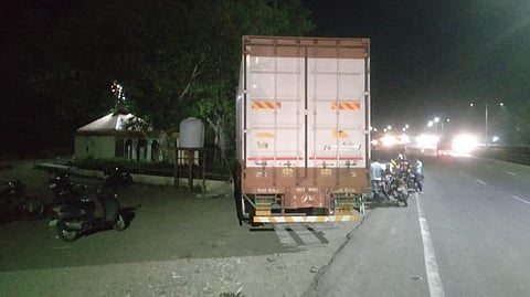 Bhuinj Container Accident