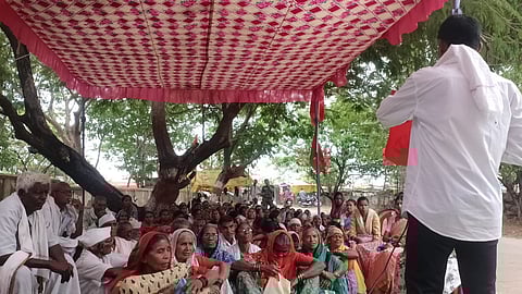 CPI protest in Armori
