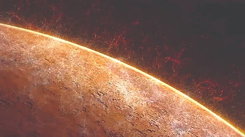 Mars liquid water