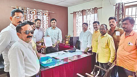 Electricity issues protest