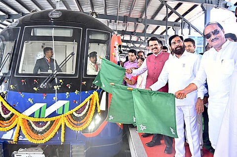 Mira Road to Kashigaon Metro Trial