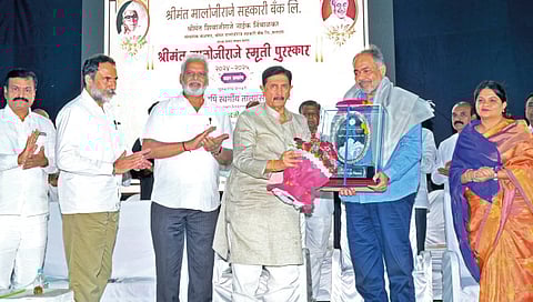 Shreemant Maloji Raje Memorial Award Posthumously Announced for Tatysaheb Kore
