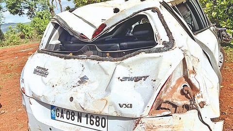 elephant attacks car