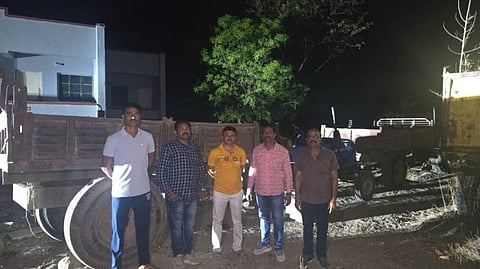 Hasanapur Godavari River Sand Smuggling